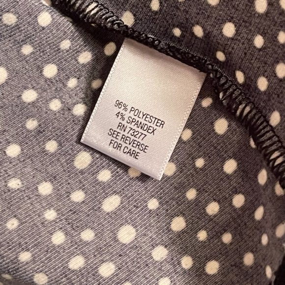 APT 9 Black White Polka Dot Tank Top Knotted V-Neck Sleeveless Plus Size 1X - Picture 9 of 11